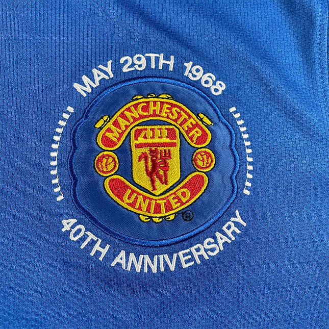 Maglia a Maniche Lunghe Retro Manchester United Trasferta 2007/08