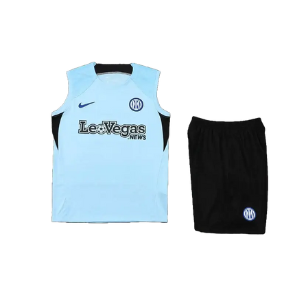Inter - Blue Tank Top + Shorts 2023/24