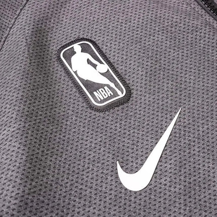 NBA Milwaukee Bucks 2021/22 Grey Hooded Zip Jacket Kit