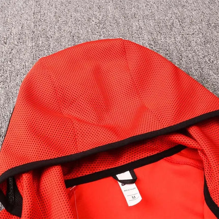 Red Hooded Zip Jacket Kit + NBA Houston Rockets Tracksuit 2021/22