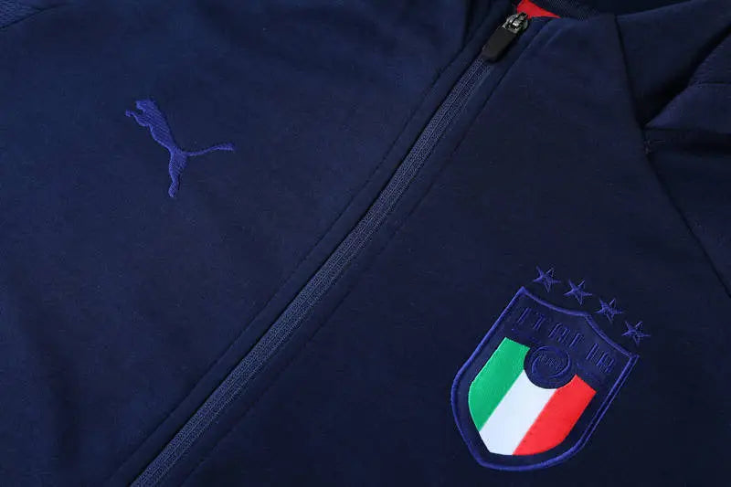 Kit Giacca a Zip con Cappuccio + Tuta Italia 2021/22_maglia_calcio_prezzo_basso_ L’OutfitdelCalcio.