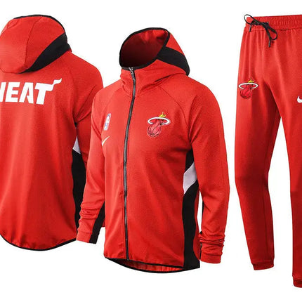 2021/22 Miami Heat Full-Zip Hoodie + Sweatpants Set