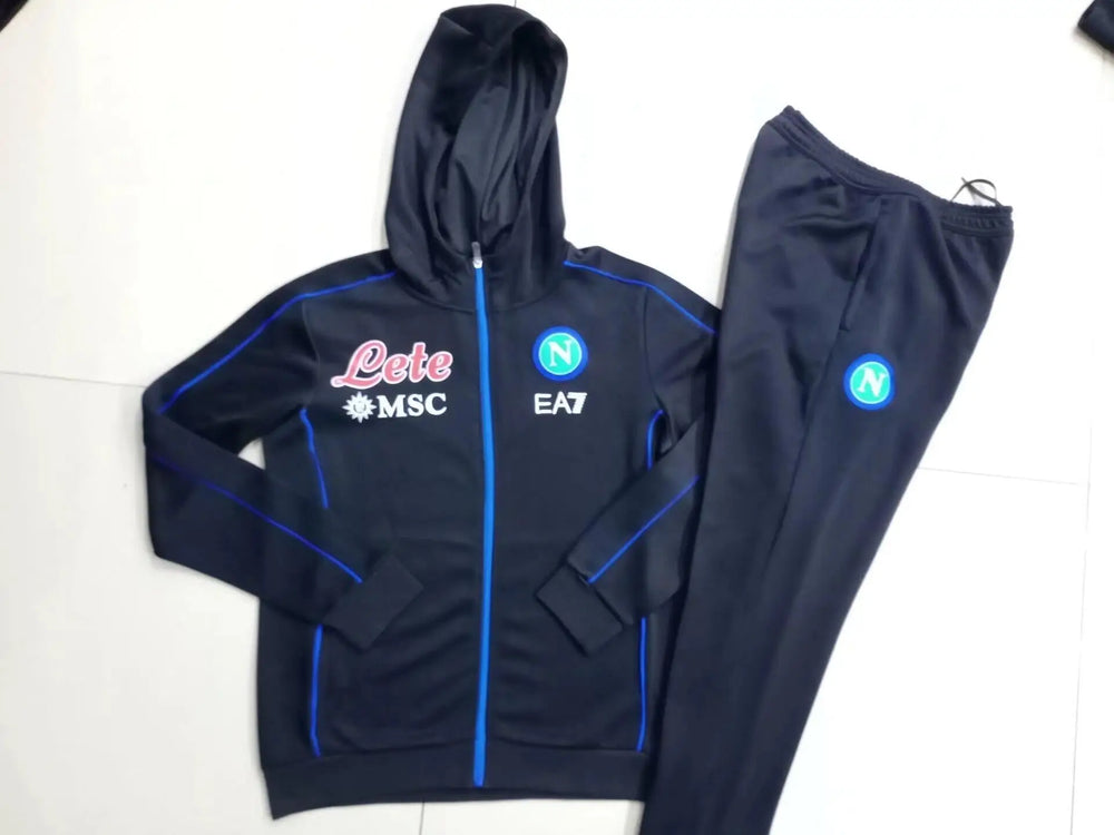 Hooded Zip Jacket Kit + Napoli x EA7 Tracksuit 2021/22