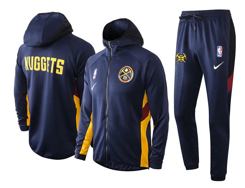 NBA Denver Nuggets 2021/22 Zip-Up Hoodie & Tracksuit Set