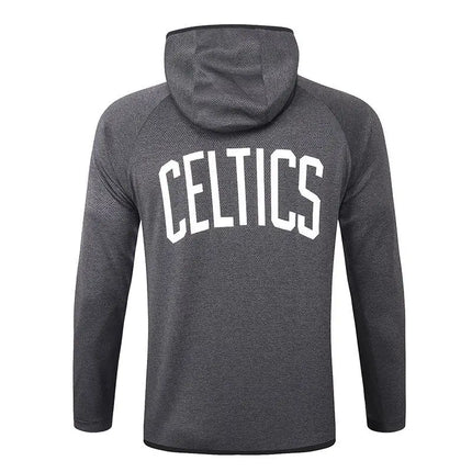 Celtics 2021/22 Grey NBA Hoodie + Sweatpants Kit