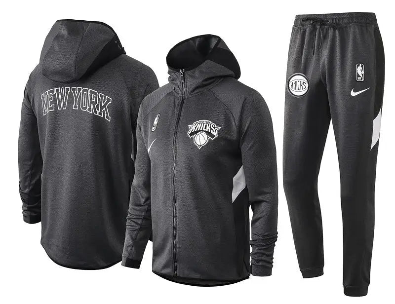 Kit Giacca a Zip con Cappuccio + Tuta NBA New York Knicks 2021/22_maglia_calcio_prezzo_basso_ L’OutfitdelCalcio.