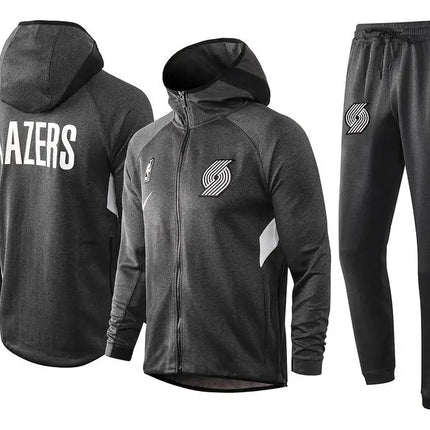 NBA Portland Trail Blazers 2021/22 Zip-Up Hoodie + Tracksuit Set