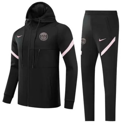 PSG X Jordan Full Zip Hoodie + Tracksuit 2021/22 Kit
