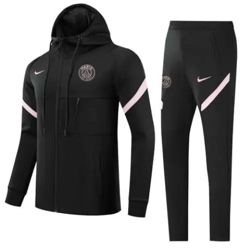 PSG X Jordan Full Zip Hoodie + Tracksuit 2021/22 Kit