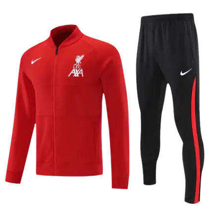 RED ZIP JACKET + LIVERPOOL 2021/22 TRACKSUIT KIT