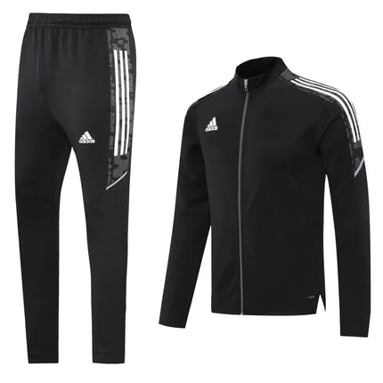 Adidas Black Zip Jacket + Tracksuit Set REPLICA