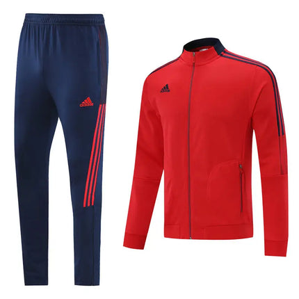 Replica Red Adidas Zip Jacket + Tracksuit Set