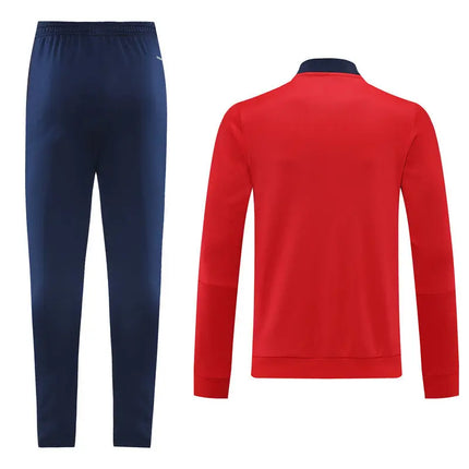 Replica Red Adidas Zip Jacket + Tracksuit Set