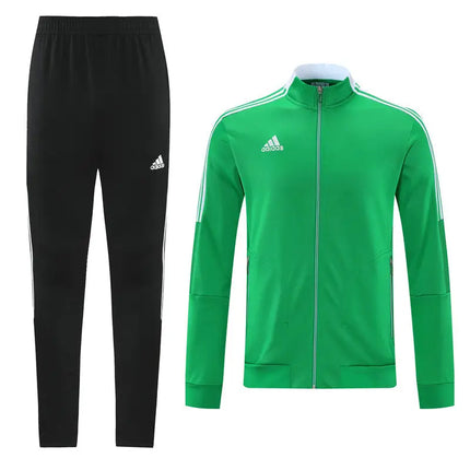 Adidas Green Zip Jacket + Tracksuit Kit REPLICA