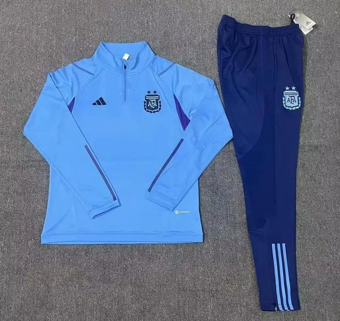 Kit Giacca a Zip + Tuta Argentina 2022/23_maglia_calcio_prezzo_basso_ L’OutfitdelCalcio.