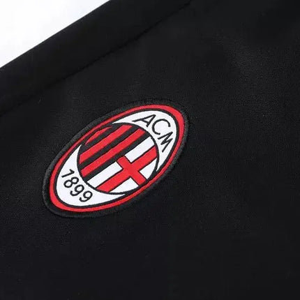 Zip-Up Jacket + Tracksuit Milan Red/Black 2022/23 Kit