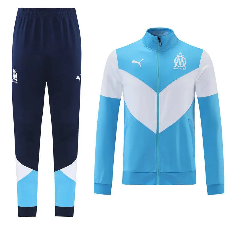Blue Jacket Kit + Marseille Tracksuit 2021/22