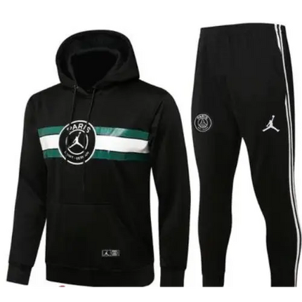 BLACK ZIP JACKET KIT + PSG TRACKSUIT 2021/22