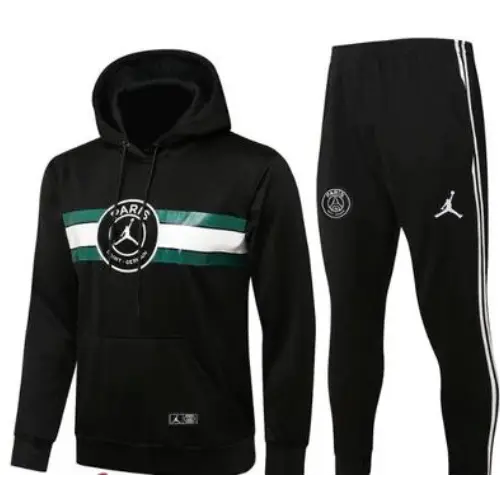 BLACK ZIP JACKET KIT + PSG TRACKSUIT 2021/22