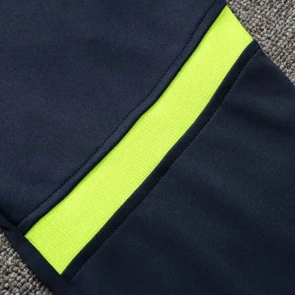 Black-Yellow Jacket + Tottenham 2021/22 Tracksuit Kit