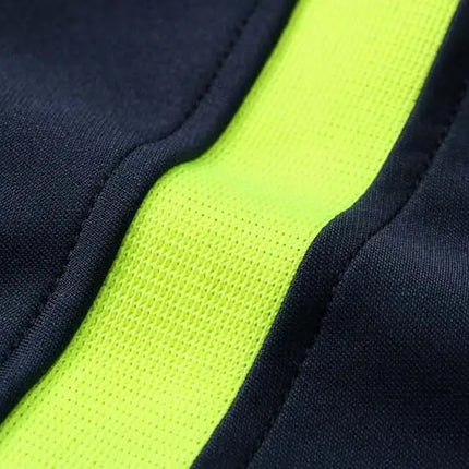Black-Yellow Jacket + Tottenham 2021/22 Tracksuit Kit