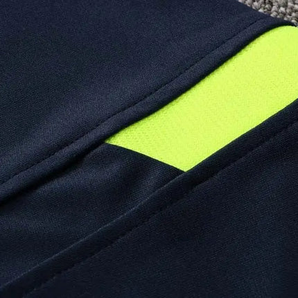 Black-Yellow Jacket + Tottenham 2021/22 Tracksuit Kit