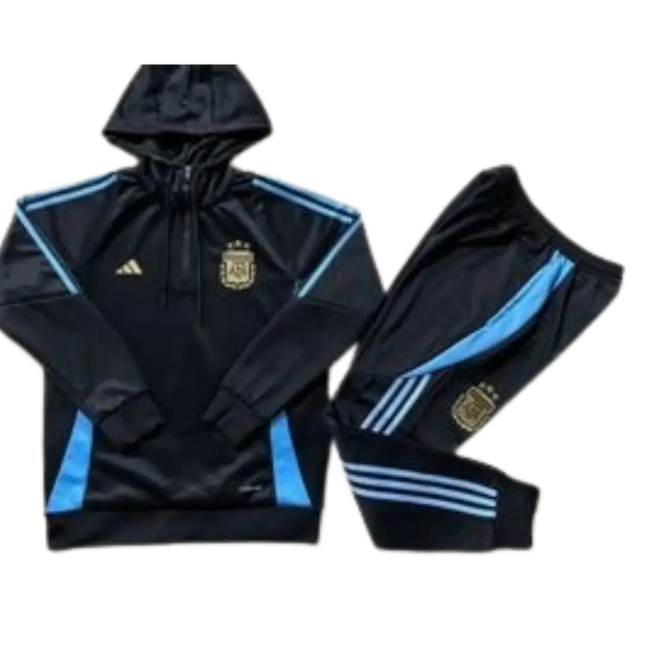 KIT GIACCA NERA + TUTA ARGENTINA 2024/25_maglia_calcio_prezzo_basso_ L’OutfitdelCalcio.