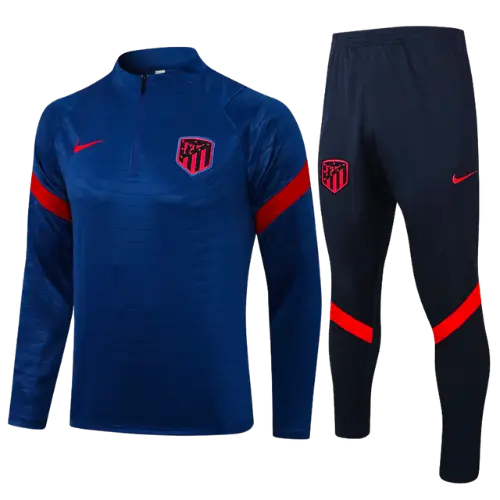 ATLETICO MADRID 2021/22 JACKET + BLUE TRACKSUIT KIT