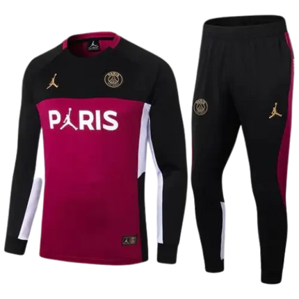 ROUGE LONG SLEEVE JERSEY KIT + PSG TRACKSUIT 2021/22