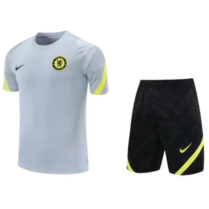 CHELSEA TRAINING JERSEY + SHORTS KIT 2021/22