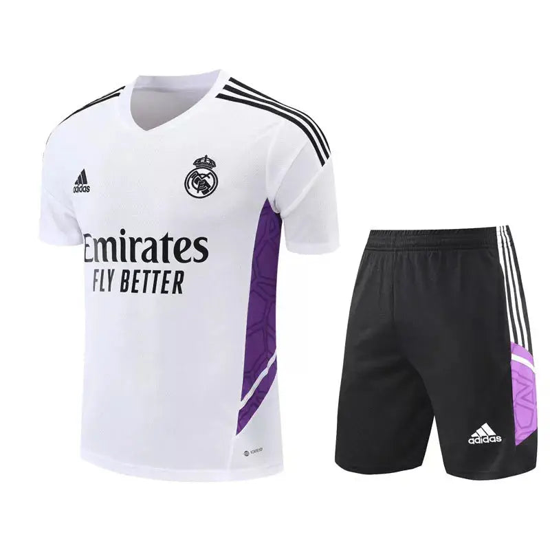 Real Madrid 2022/23 Training Jersey + Shorts Kit