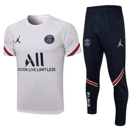WHITE JERSEY KIT + PSG X JORDAN TRACKSUIT 2021/22
