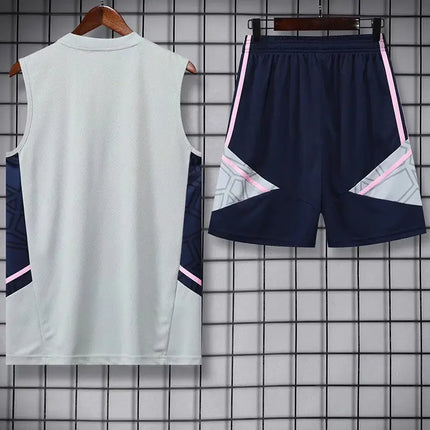 Arsenal Grey Jersey + Shorts Kit 2022/23