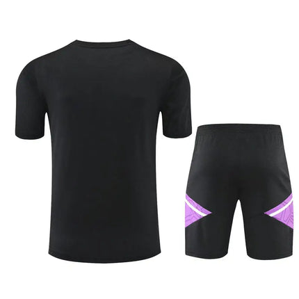 Real Madrid 2022/23 Black Training Jersey + Shorts Kit