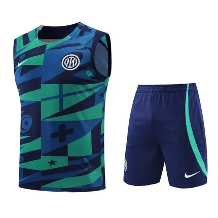 Inter Sleeveless Jersey + Training Shorts Kit 2022/23