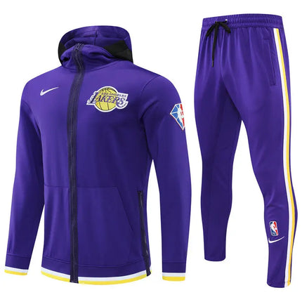 NBA Jacket + Tracksuit Los Angeles Lakers 75th Anniversary 2022/23 Kit