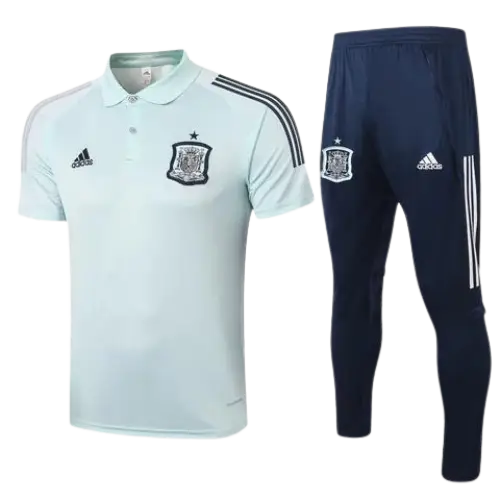 WHITE POLO SHIRT + SPAIN TRACKSUIT 2021/22 KIT