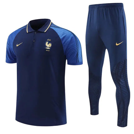 Blue Polo Kit + France Tracksuit 2022/23