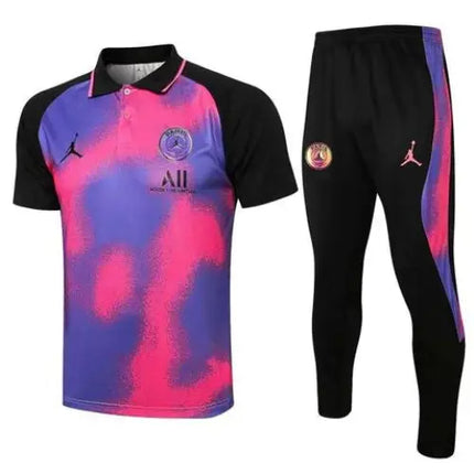 PARIS POLO VIOLET KIT + PSG X JORDAN TRACKSUIT 2021/22
