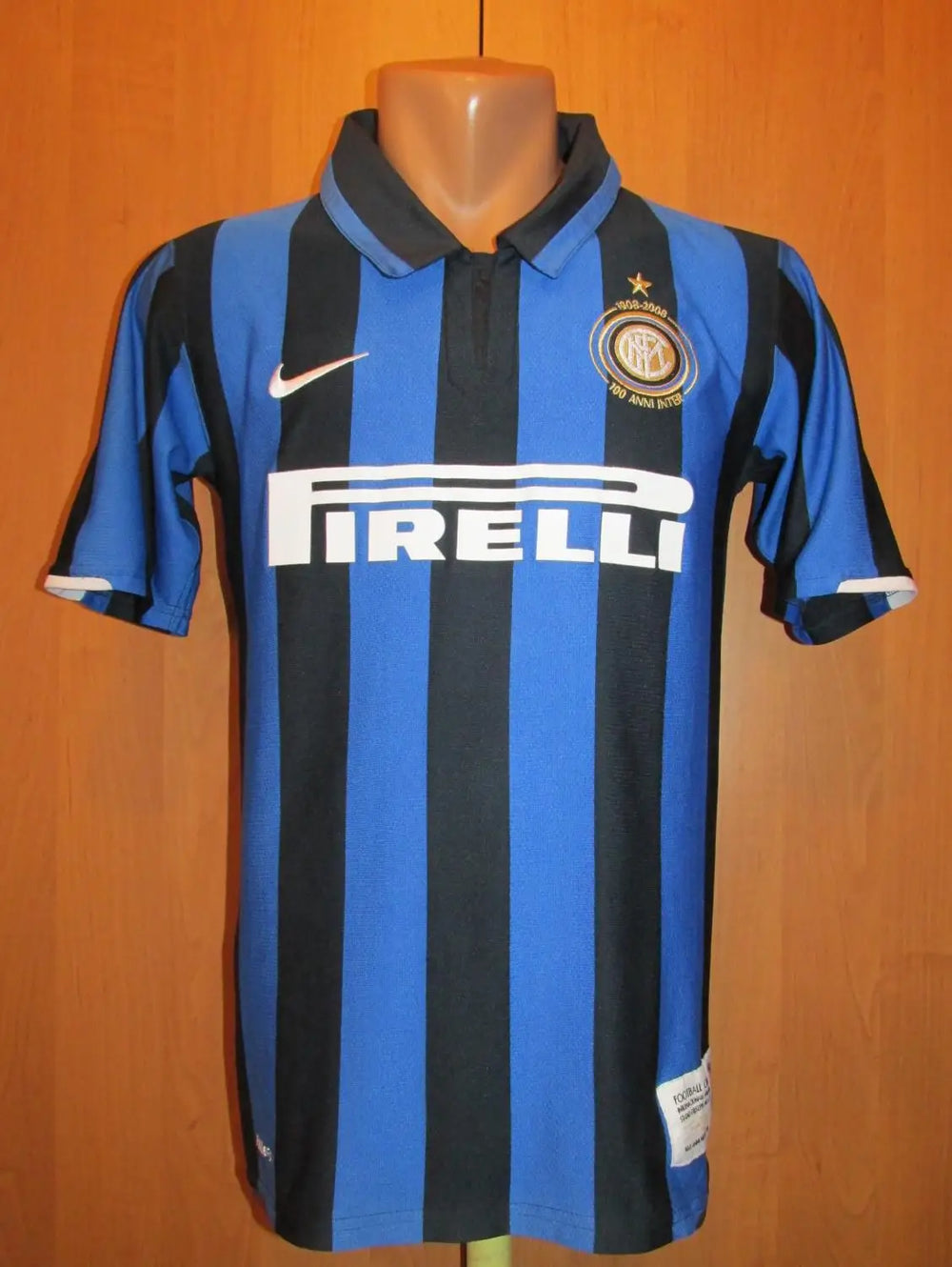 Inter 100 YEARS Retro Home Jersey 2007/08