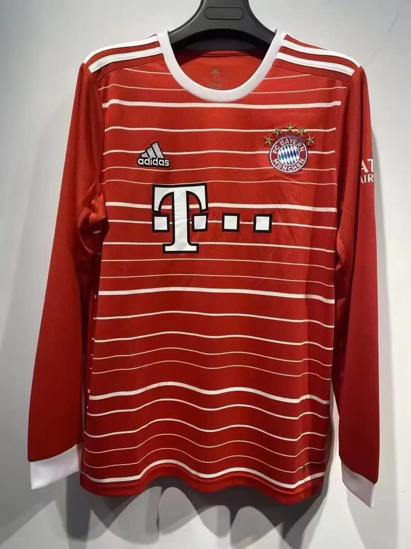 Bayern Munich Long Sleeve Home Jersey 2022/23