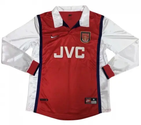 Maglia a Maniche Lunghe Retro Arsenal Home 1998/99_maglia_calcio_prezzo_basso_ L’OutfitdelCalcio.
