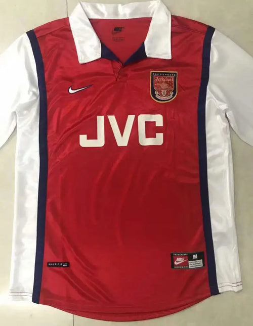 Maglia a Maniche Lunghe Retro Arsenal Home 1998/99_maglia_calcio_prezzo_basso_ L’OutfitdelCalcio.