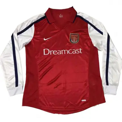 Retro Arsenal Home Long Sleeve Shirt 2000/01