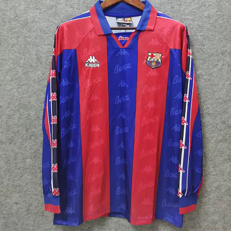 Retro Barcelona 1996/97 Home Long-Sleeve Shirt