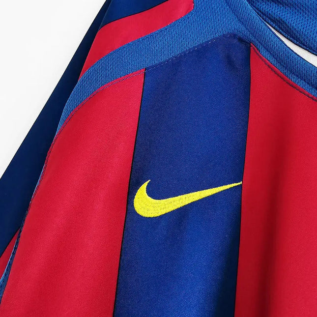 Maglia a Maniche Lunghe Retro Barcelona Home 2005/06_maglia_calcio_prezzo_basso_ L’OutfitdelCalcio.