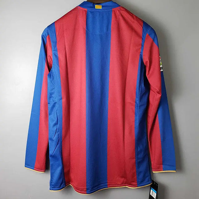 Maglia a Maniche Lunghe Retro Barcelona Home 2007/08_maglia_calcio_prezzo_basso_ L’OutfitdelCalcio.