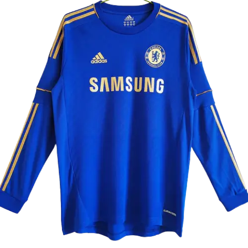 RETRO CHELSEA HOME LONG SLEEVED SHIRT 2012/13