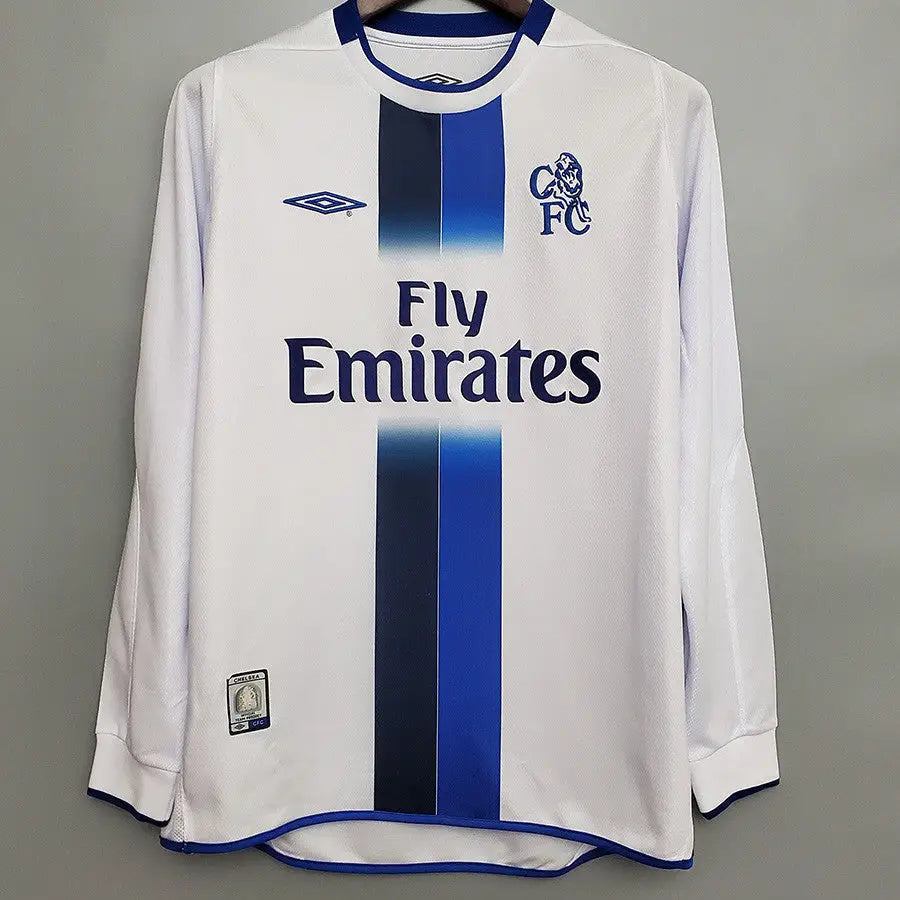 Retro Chelsea Away Long Sleeve Shirt 2003/04
