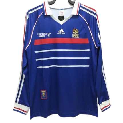 FRANCE 1998/99 HOME RETRO LONG-SLEEVED SHIRT